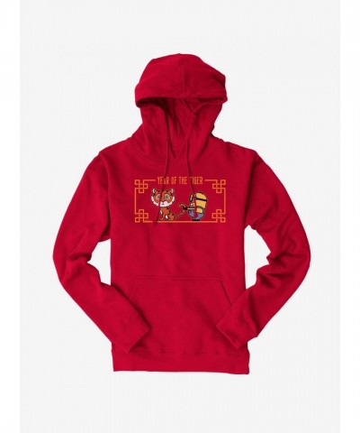 Minions Year of the Tiger Gold Hoodie for Men