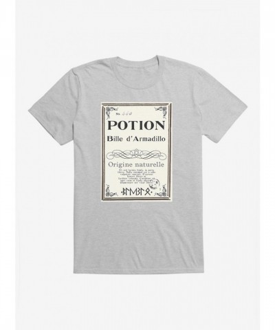 Fantastic Beasts Herbology Armadillo Bille Script Tee for Men