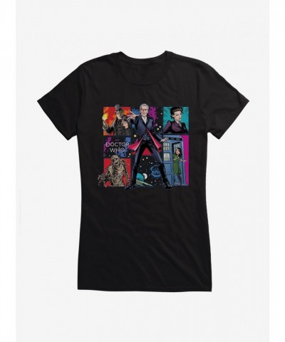 Twelfth Doctor Heroic Girls T-Shirt - Lightweight Cotton for Juniors