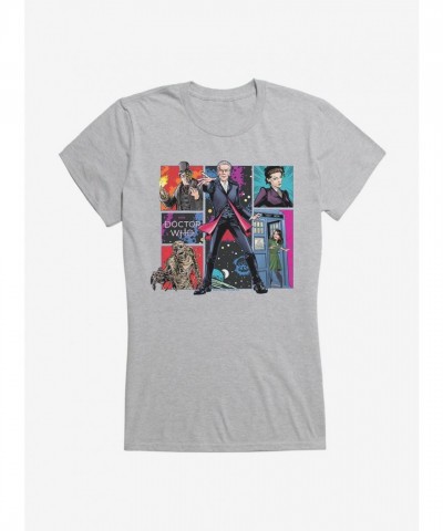 Twelfth Doctor Heroic Girls T-Shirt - Lightweight Cotton for Juniors
