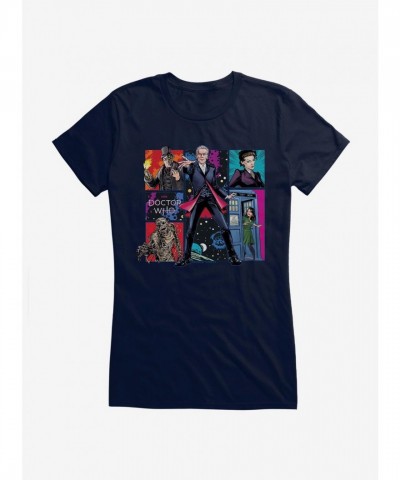 Twelfth Doctor Heroic Girls T-Shirt - Lightweight Cotton for Juniors
