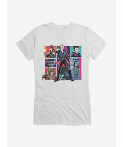 Twelfth Doctor Heroic Girls T-Shirt - Lightweight Cotton for Juniors