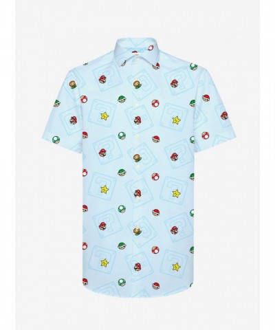 Super Mario Bros. Icons Summer Shirt for Men