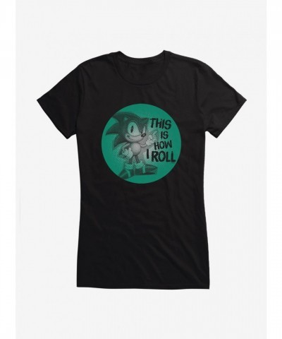 Sonic The Hedgehog Girls Lightweight Cotton T-Shirt