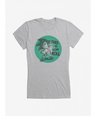 Sonic The Hedgehog Girls Lightweight Cotton T-Shirt
