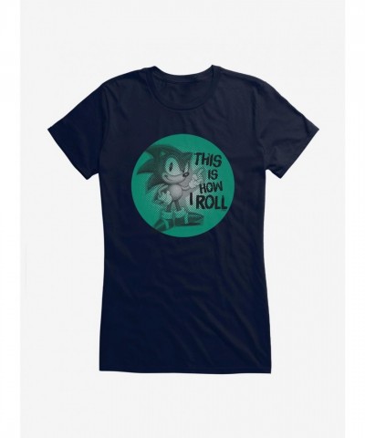 Sonic The Hedgehog Girls Lightweight Cotton T-Shirt