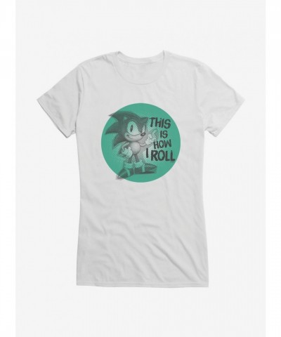 Sonic The Hedgehog Girls Lightweight Cotton T-Shirt