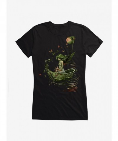 Fairies by Trick Sea Fairy Girls Lightweight Cotton Tee