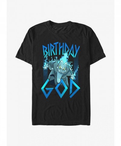 Disney Hades God T-Shirt for Men - Black