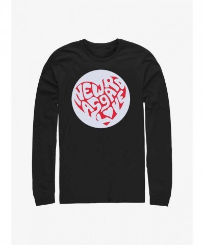 Marvel's Thor Asgardian Long Sleeve T-Shirt - Black Men's Cotton Shirt