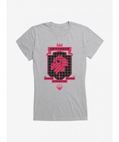 Harry Potter Gryffindor Red Shield Logo T-Shirt for Girls