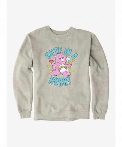 Care Bears Cheer Bear Rainbow Tummy Hoodie for Men