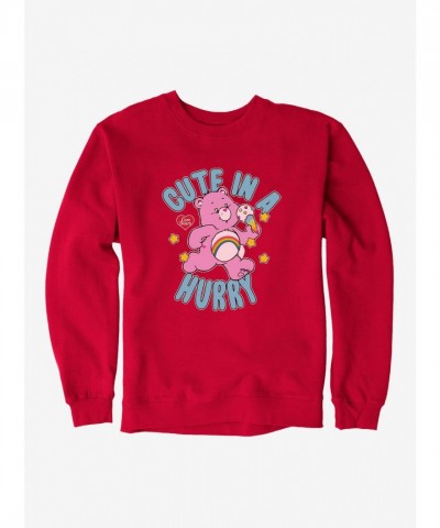 Care Bears Cheer Bear Rainbow Tummy Hoodie for Men