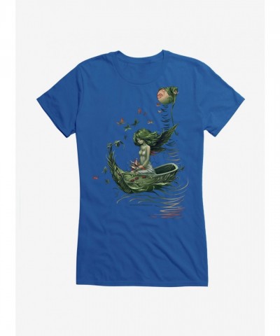 Fairies by Trick Sea Fairy Girls Lightweight Cotton Tee Fairies by Trick Sea Fairy Girls Lightweight Cotton Tee