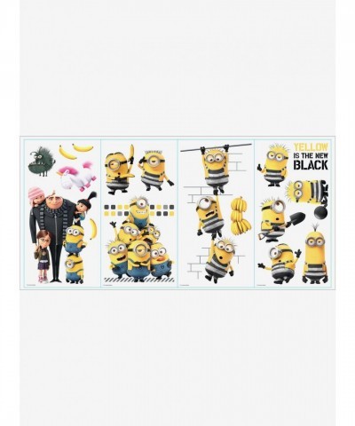 Minions Despicable Me 3 Vinyl Wall Decals - Peel and Stick - RoomMates