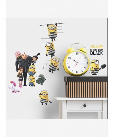 Minions Despicable Me 3 Vinyl Wall Decals - Peel and Stick - RoomMates