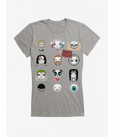 DC Comics Suicide Squad Cartoon Tee for Girls