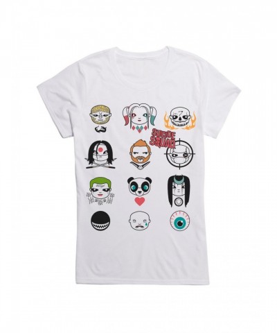 DC Comics Suicide Squad Cartoon Tee for Girls