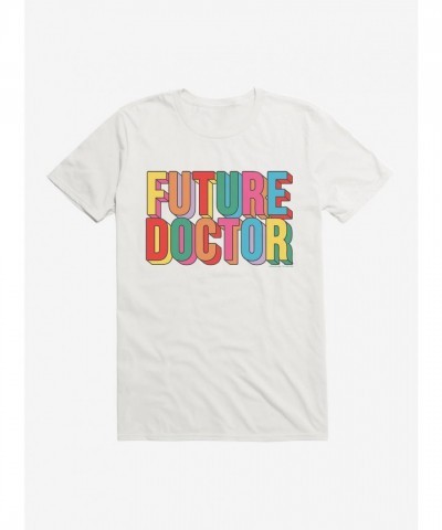 Doctor Who 13th Doctor White T-Shirt for Men