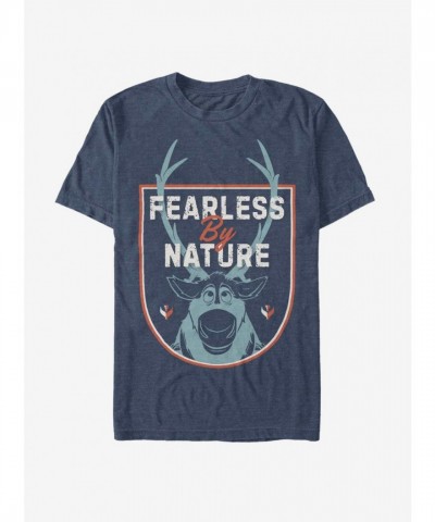 Frozen 2 Fearless Nature T-Shirt for Men - Blue Frozen 2 Fearless Nature T-Shirt for Men - Blue