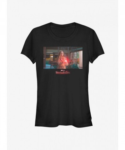 Marvel Scarlet Witch T-Shirt for Girls - Black