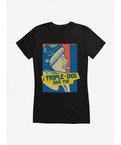 A Christmas Story Triple Dog Dare Lightweight Cotton Girls T-Shirt
