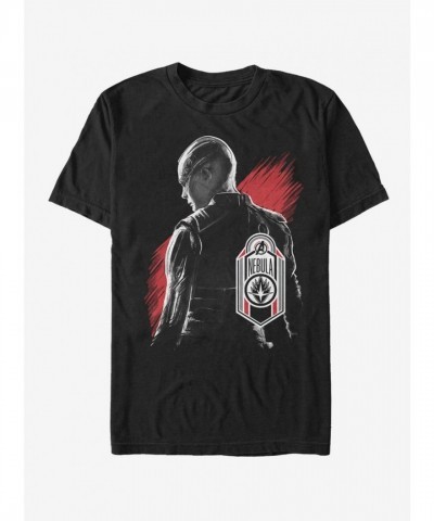 Marvel's Endgame Nebula Tag Unisex T-Shirt - Black
