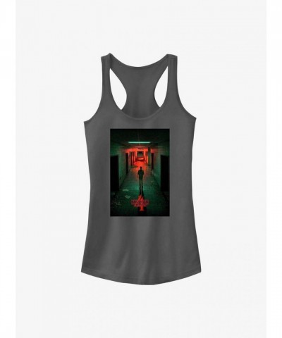 Stranger Things Grey Tank Top for Girls