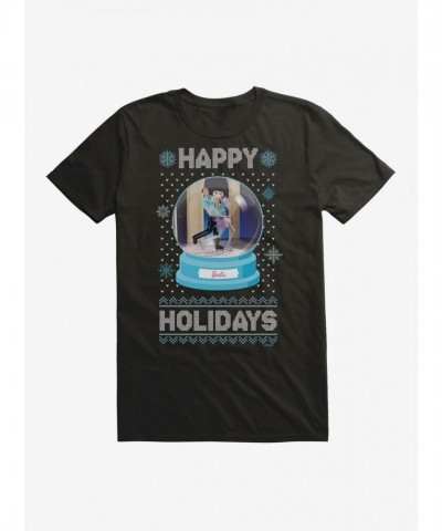Barbie Ugly Christmas Snowglobe T-Shirt for Unisex