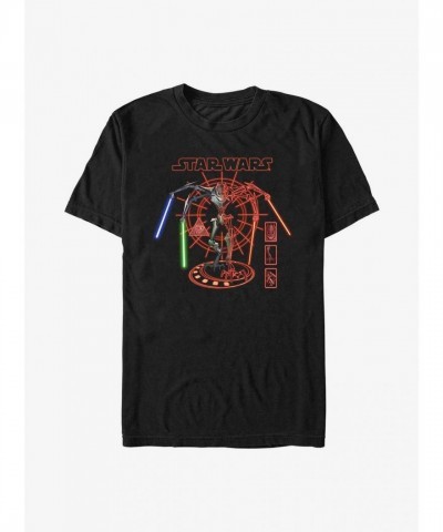 Star Wars Grievous Blueprint Unisex T-Shirt - Black