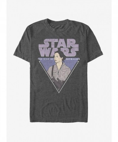Star Wars Grey Triangle Rose T-Shirt - Lightweight Men's Tee