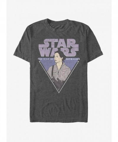 Star Wars Grey Triangle Rose T-Shirt - Lightweight Men's Tee