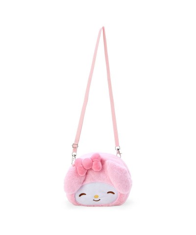 My Melody Soft Plush Crossbody Bag for Women