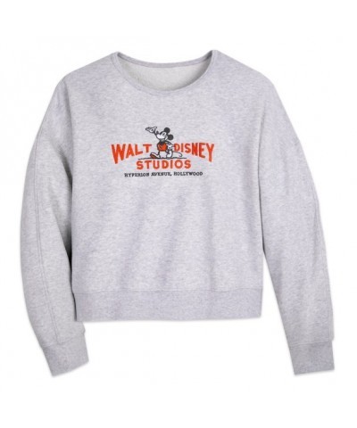 Celebrating 100 Years of Disney: Women's Mickey Mouse Pullover Sweatshirt - Disney100