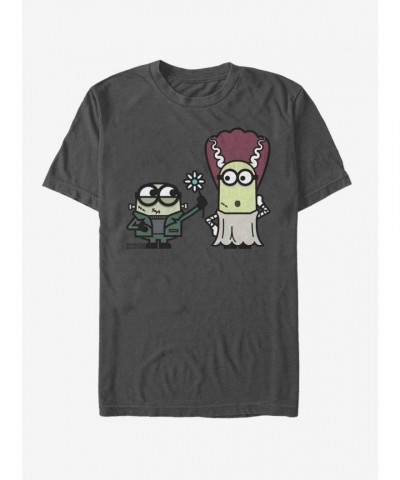 Minion Franken Family Unisex T-Shirt - Black Cotton