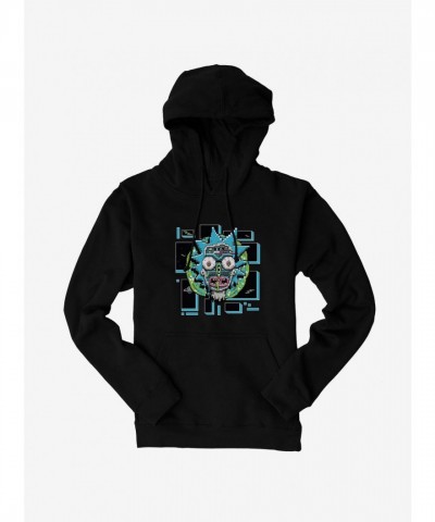 Rick And Morty Robot Face Unisex Hoodie