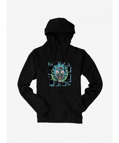 Rick And Morty Robot Face Unisex Hoodie