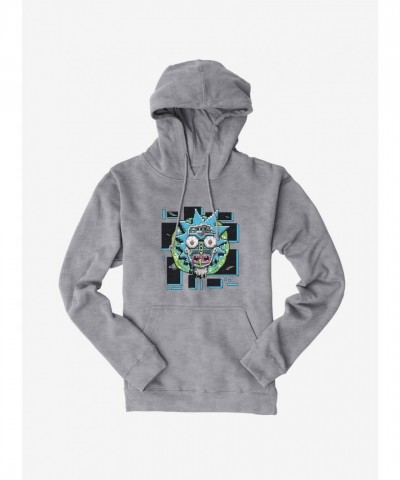 Rick And Morty Robot Face Unisex Hoodie