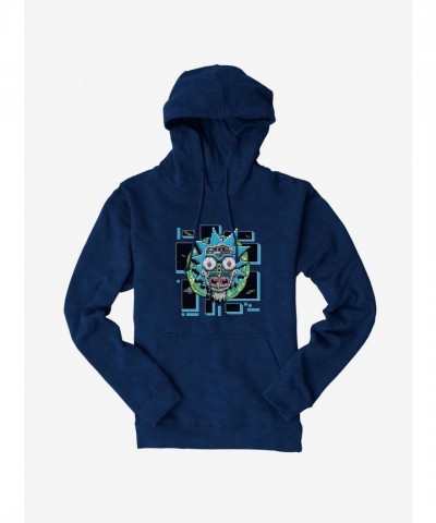 Rick And Morty Robot Face Unisex Hoodie