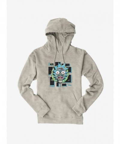 Rick And Morty Robot Face Unisex Hoodie