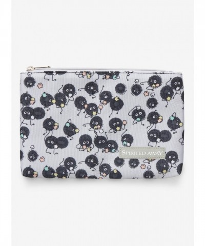 Studio Ghibli Spirited Away Soot Sprite Nylon Makeup Bag for Women