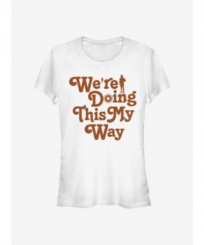 Star Wars Girls T-Shirt - My Way Solo Story WHITE Star Wars Girls T-Shirt - My Way Solo Story WHITE