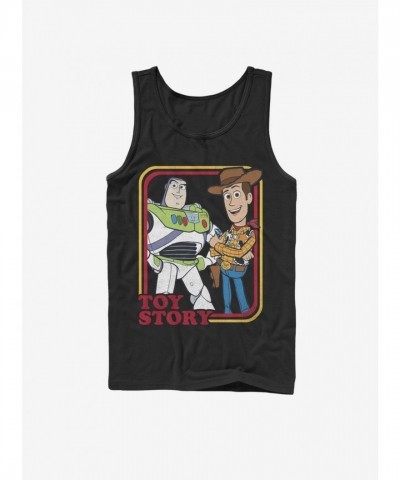 Disney Vintage Toy Story Tank Top - Black Men's Size