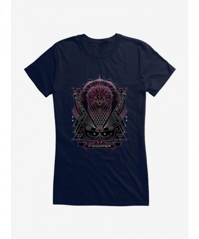 Fantastic Beasts Fwooper Girls T-Shirt - Soft Cotton Junior Size