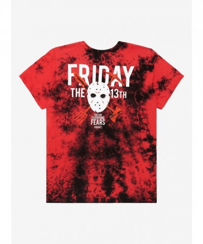 Friday The 13th Inspired Tie-Dye T-Shirt for Plus Size Girls