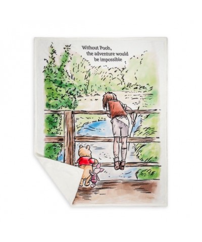 Winnie the Pooh Classic Cozy Fleece Throw for Home Decor