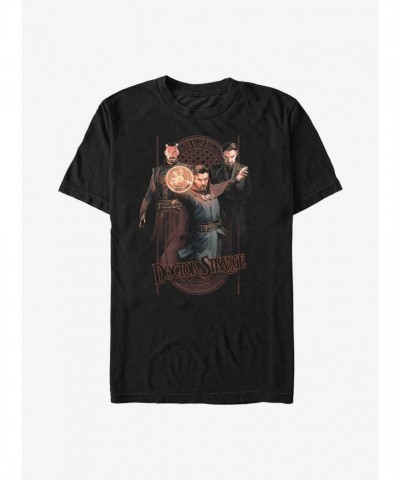Marvel Doctor Strange T-Shirt - Black Cotton for Men