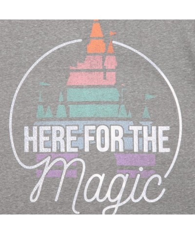 Here for the Magic Fantasyland Castle T-Shirt for Unisex Adults