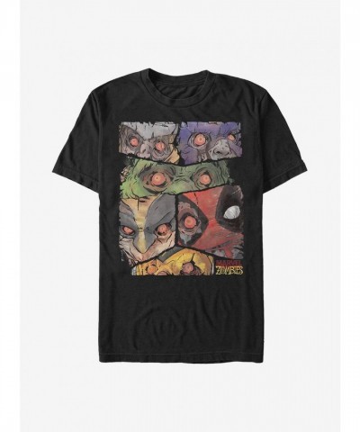 Marvel Zombie Characters Unisex T-Shirt - Black