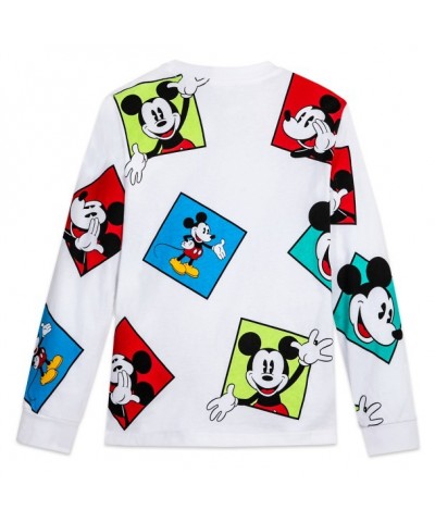 Mickey & Co. Kids Long Sleeve T-Shirt - Classic Mickey Art